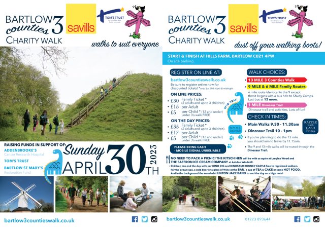Bartlow 3 Counties Charity Walk
