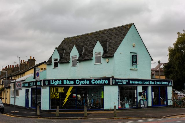 Townsends Light Blue Cycle Centre