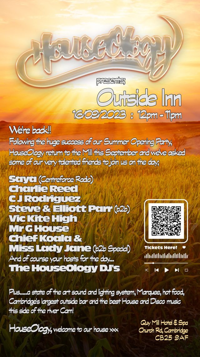 HouseOlogy Presents – Outside Inn Summer Closing Party