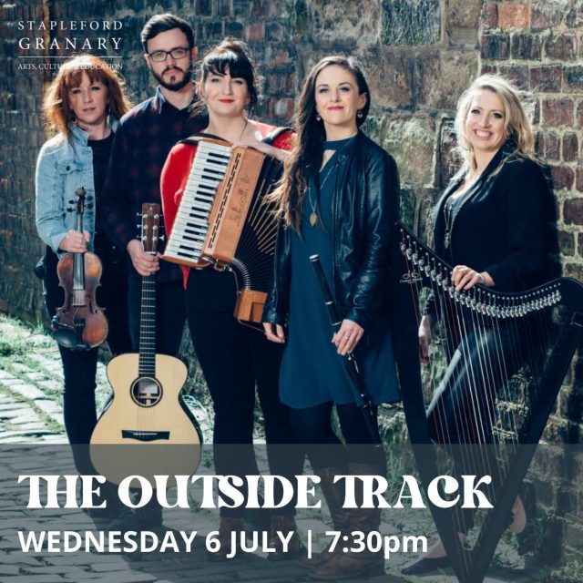 THE OUTSIDE TRACK –  COURTYARD CONCERT AT STAPLEFORD GRANARY