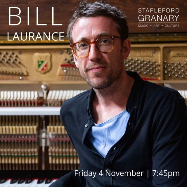 Bill Laurance, piano –  Jazz Concert at Stapleford Granary