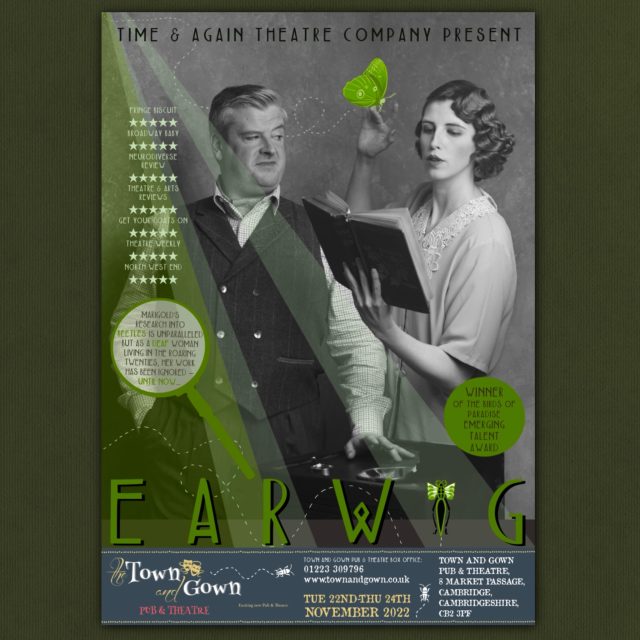 Earwig – Live theatre at The Town & Gown