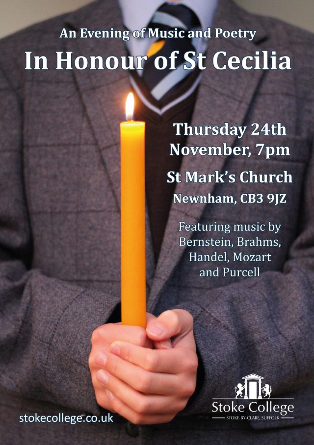 An Evening of Music and Poetry in Honour of St Cecilia