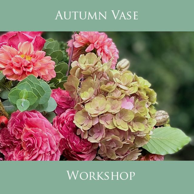 Autumn Vase Floristry Workshop