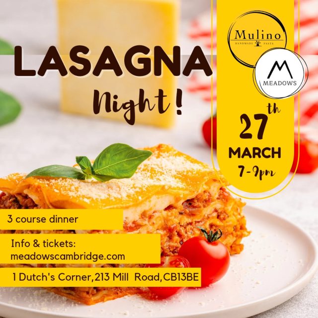 Supper club-Lasagna night