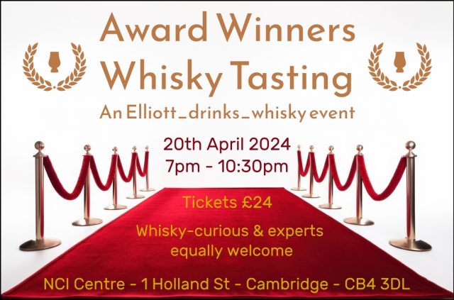 Award Winners Whisky Tasting