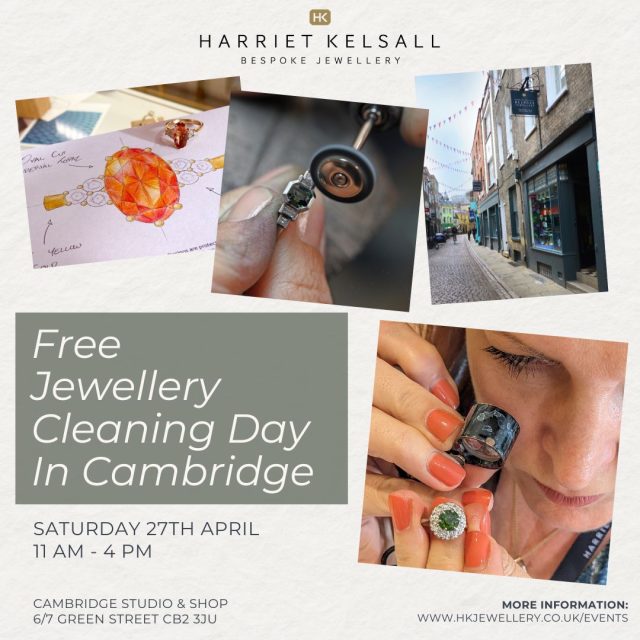 Free Spring Jewellery and Ring Cleaning in Cambridge