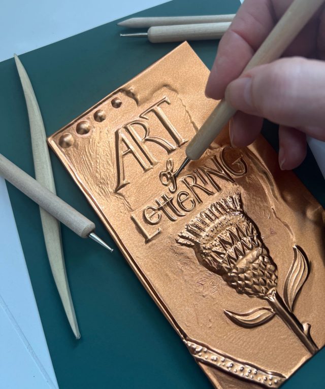 The Art of Embossed Lettering with Rebecca Stark