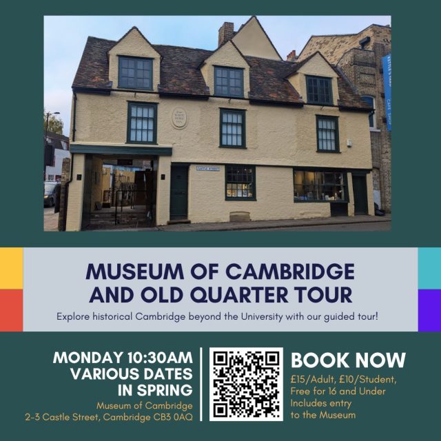 Museum of Cambridge and Old Quarter Tour